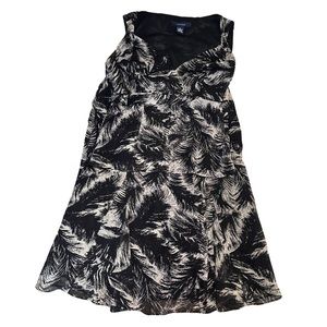 Jones Wear | Black & Gray Sleeveless Top Skirt Set | Top Size 8 | Skirt Size 6